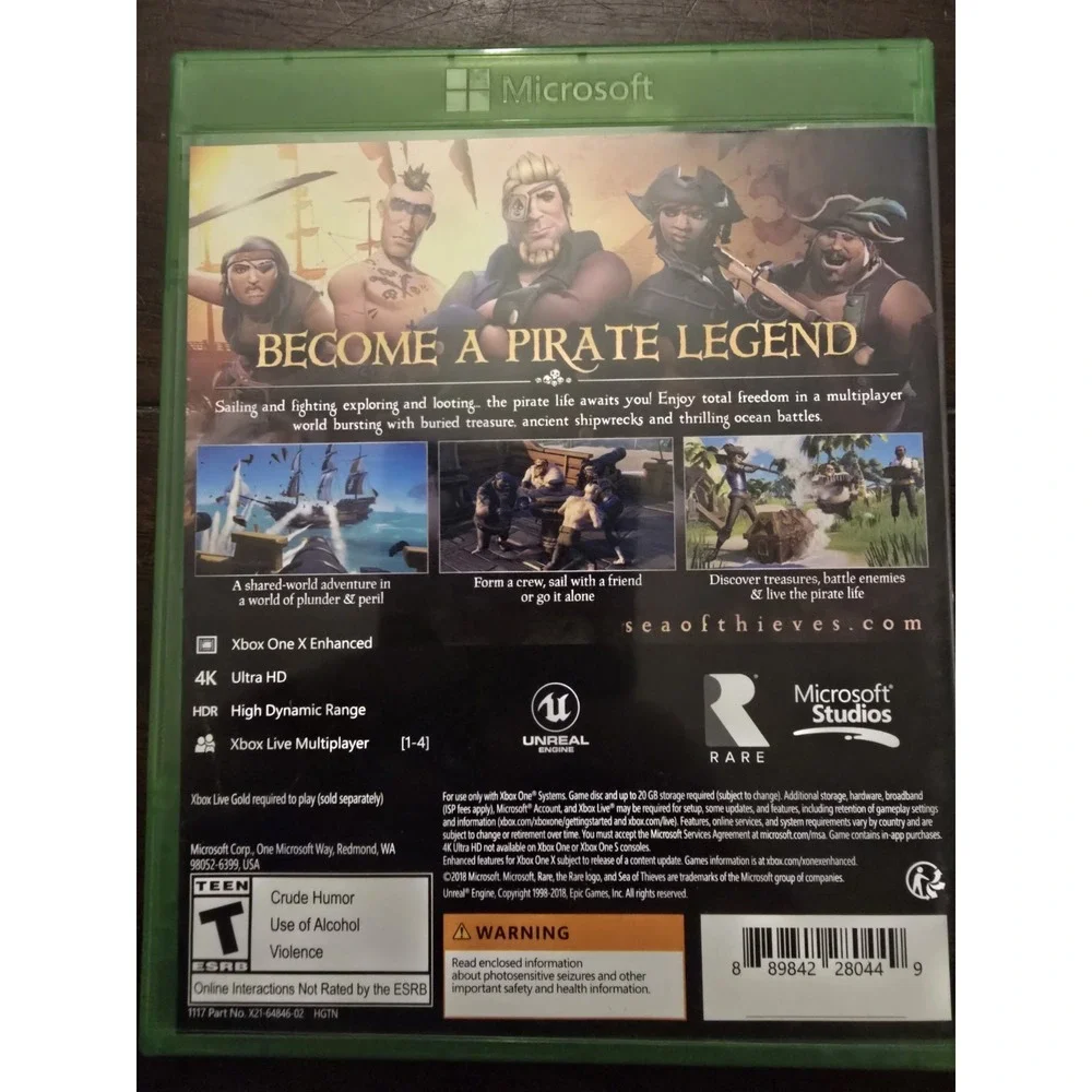 Sea of Thieves (Xbox One,‎ 2018)